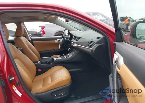 2013 Lexus Ct 200H из США, поврежденный, VIN JTHKD5BH2D2130836